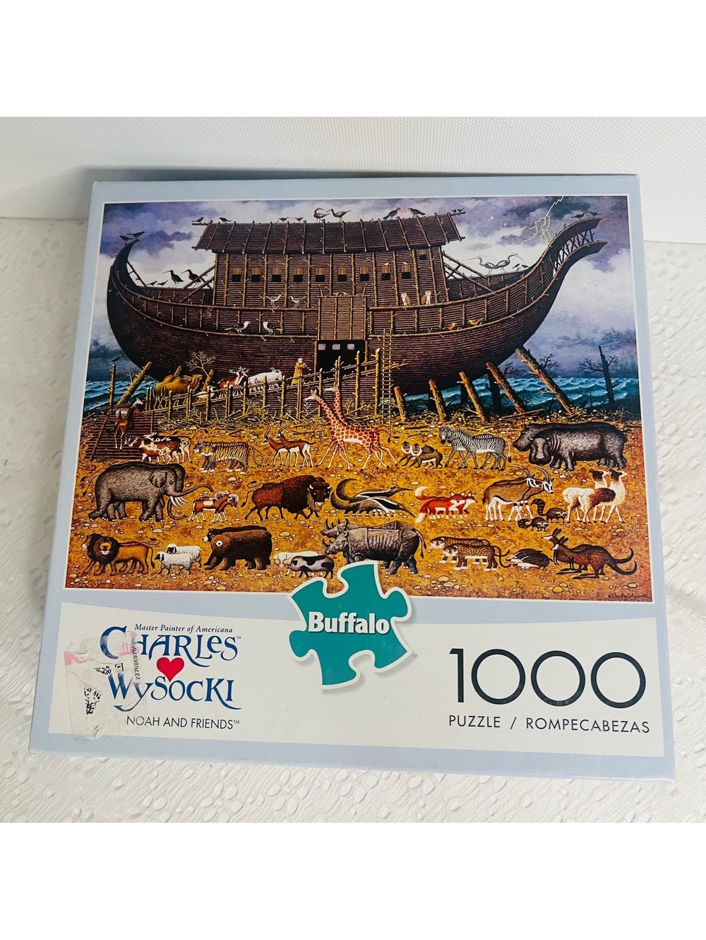 Charles Wysocki Noah & Friends Ark jigsaw puzzle 1000 pieces poster buffalo